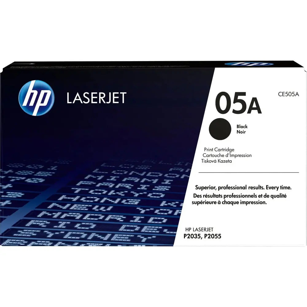 Toner HP 05A LaserJet authentique – Noir — Connecto.ma